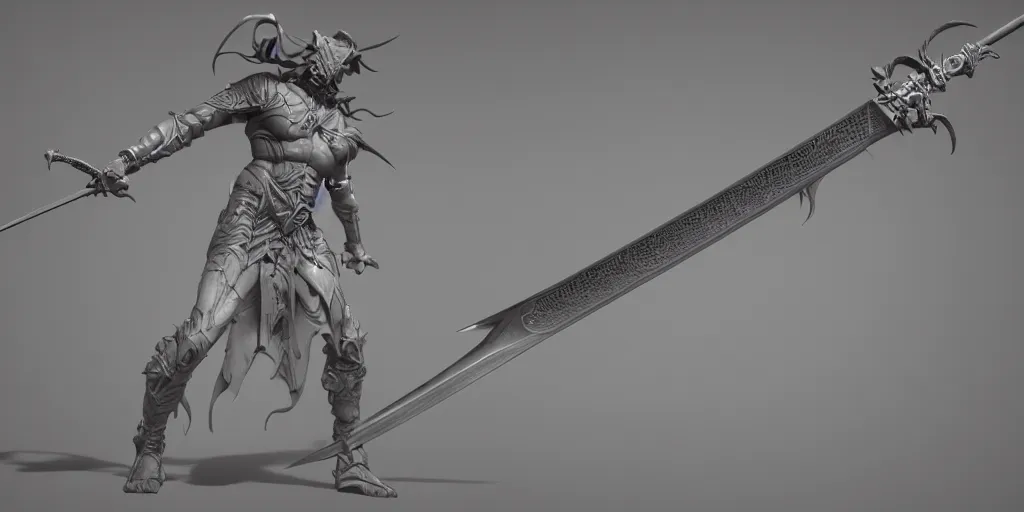 Prompt: sword design, shortsword, art by gerald brom, greg rutkowski and artgerm and james jean and zdzisław beksinski, 8 k, unreal engine, c 4 d