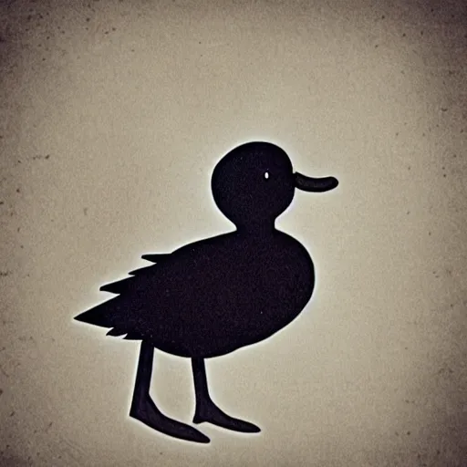 Prompt: evolutionary tree of a goth duck