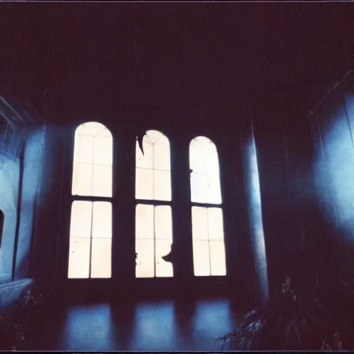Prompt: Vampire, dark horror, cinematic lighting, by Stanley Kubrick, cinestill 400 t film