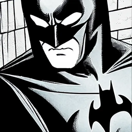 Image similar to batman having a cold shower,