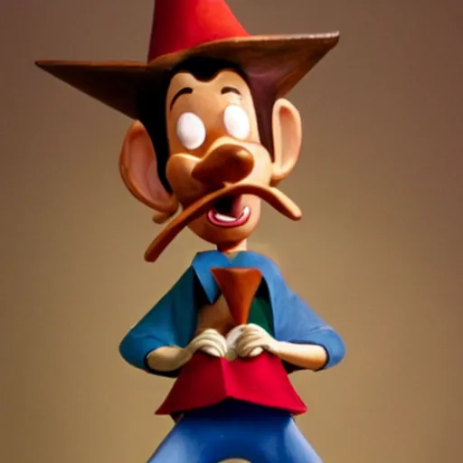 Image similar to pinocchio with long nose