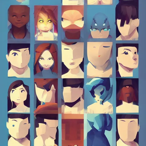 Image similar to face icon stylized minimalist nintendo, loftis, cory behance hd by jesper ejsing, by rhads, makoto shinkai and lois van baarle, ilya kuvshinov, rossdraws global illumination