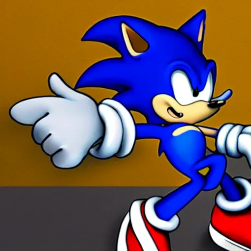 Prompt: sonic the hedgefund, photo