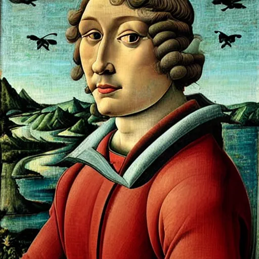 Image similar to sandro botticelli