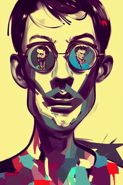 Image similar to random censored face guy, with style and elegant. pop art, aesthetic art, 8 k, asymmetrical, high details, digital painting, concept art, smooth, beautiful, amazing details, full body perfect, sharp focus, illustration, intricate, art by arstation and mimmo rottela, pixels art by paul robertson