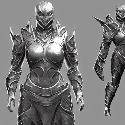 infinity blade female armor concept art