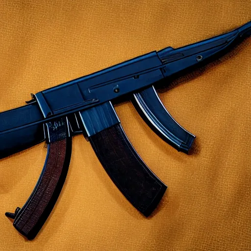 Prompt: ak - 4 7, detailed high resolution