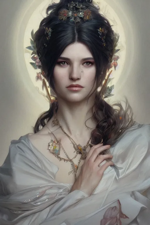 Prompt: ultra realistic illustration, lady alcina dimitrescu, intricate elegant, highly detailed, digital painting, artstation, concept art, smooth, sharp focus, illustration, art by artgerm and greg rutkowski and alphonse mucha