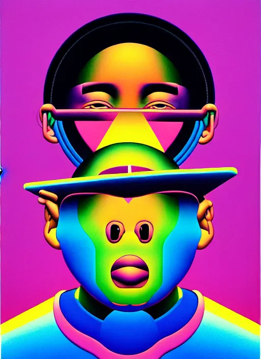 Image similar to hiphop cover by shusei nagaoka, kaws, david rudnick, airbrush on canvas, pastell colours, cell shaded, 8 k