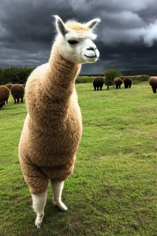 Image similar to The Alpacalypse