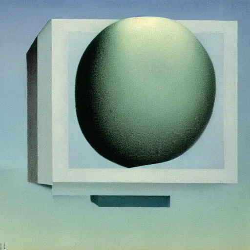 Prompt: Twitter by René Magritte