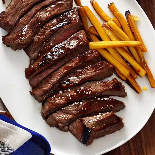 Image similar to teriyaki steak