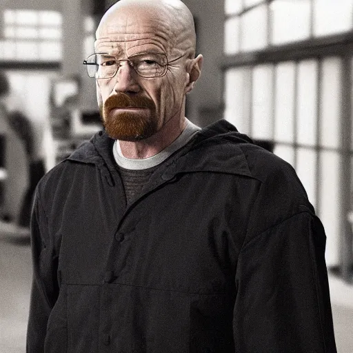 Image similar to walter white as a soy boy