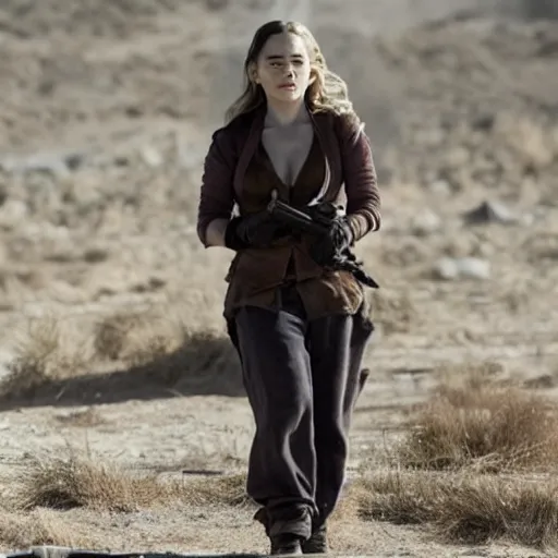 Prompt: Emilia Clarke in the Breaking Bad Universe