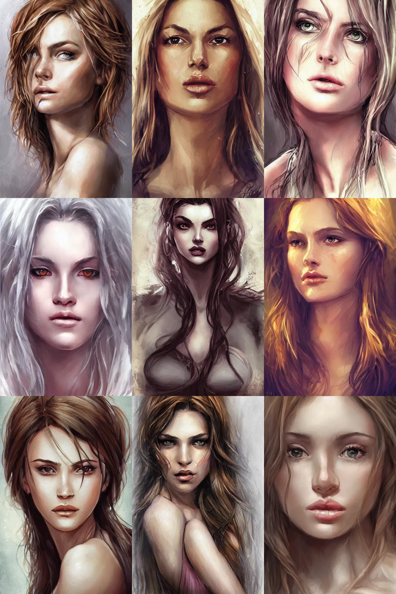 Image similar to beautiful woman, highly detailed, portrait, character art by Fiona Staples,