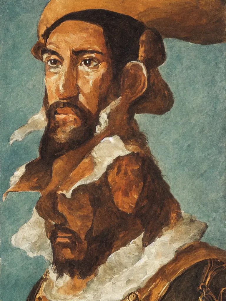 Image similar to Magellan , portrait by David friedric