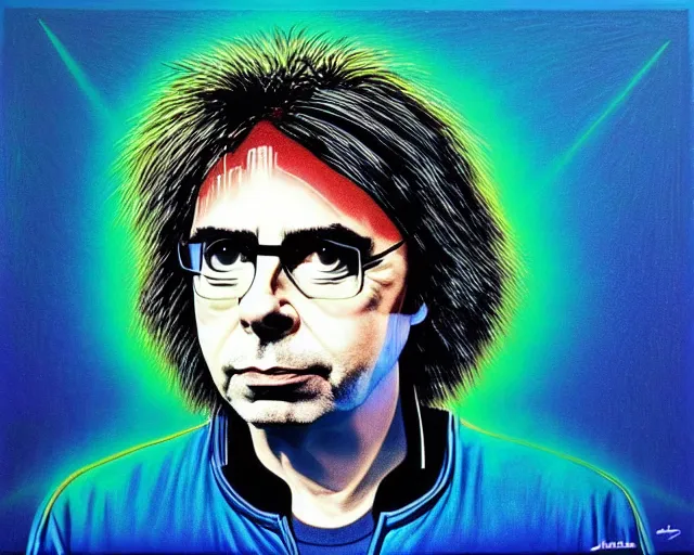 Image similar to artwork by jean - michel jarre