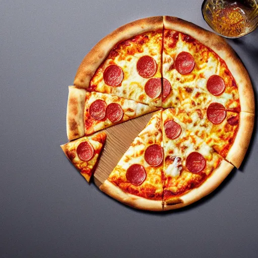 Prompt: award winning high resolution photo of a cheese pizza.