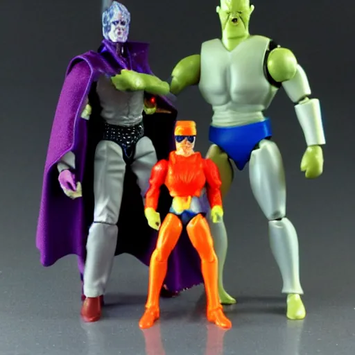 Prompt: Kenner figure of Arcane tv show