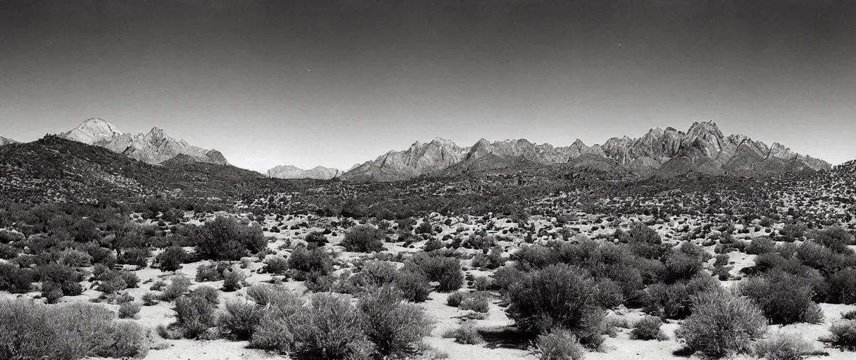 Prompt: A colorful landscape photo by Ansel Adams