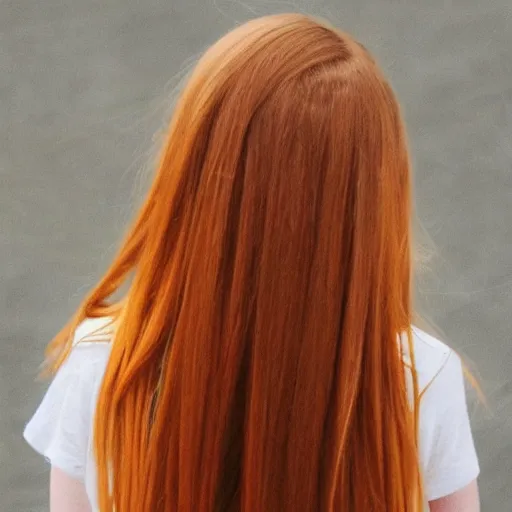 Image similar to girl with light ginger hair