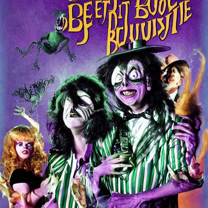 Image similar to beetlejuice the movie part 2, 8 k,