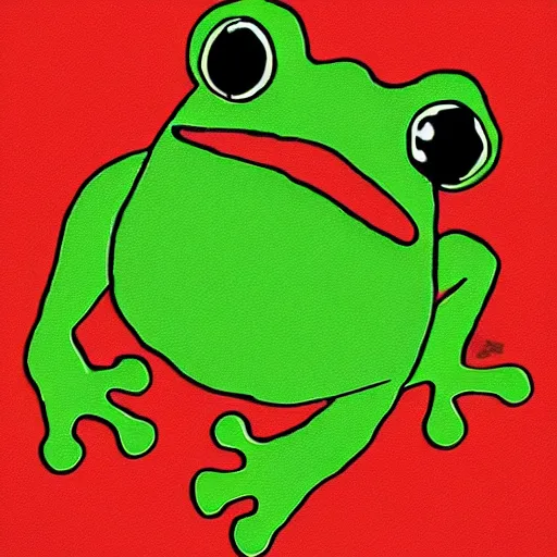 Prompt: first frog president