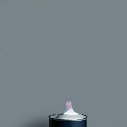 Image similar to can of paint, minimal, modern