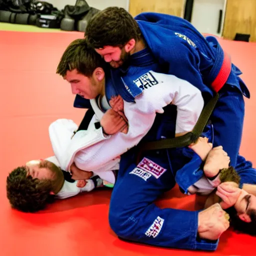 Prompt: full mount bjj position