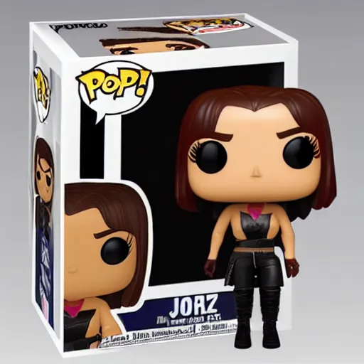 Image similar to funko pop of joi from blade runner 2 0 4 9