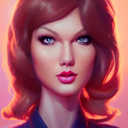 Prompt: a portrait of a beautiful april o'neil and taylor swift, art by lois van baarle and loish and ross tran and rossdraws and sam yang and samdoesarts and artgerm and saruei, digital art, highly detailed, intricate, sharp focus, trending on artstation hq, deviantart, unreal engine 5, 4 k uhd image