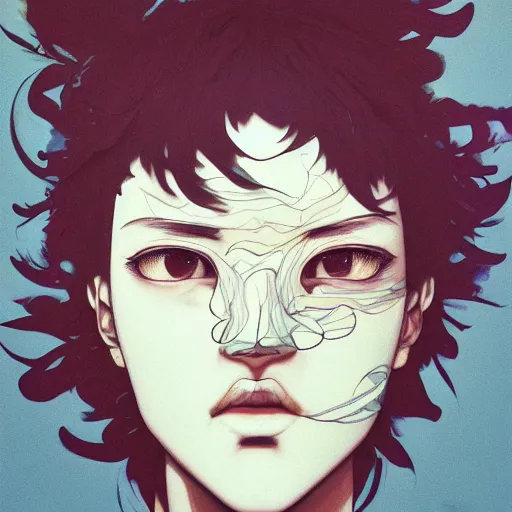 Image similar to citizen portrait soft light painted by james jean and tooth woo, inspired by cowboy bebop anime, smooth face feature, intricate oil painting, high detail illustration, sharp high detail, manga and anime 1 9 9 9