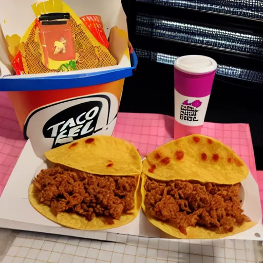 Image similar to taco bell kfc meal