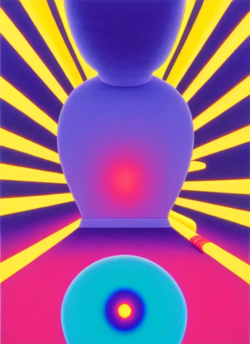 Prompt: hypnosis by shusei nagaoka, kaws, david rudnick, airbrush on canvas, pastell colours, cell shaded, 8 k,