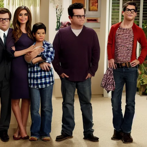 Prompt: the tv show modern family
