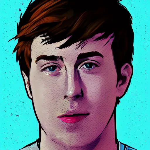 Prompt: portrait of mrbeast , digital art