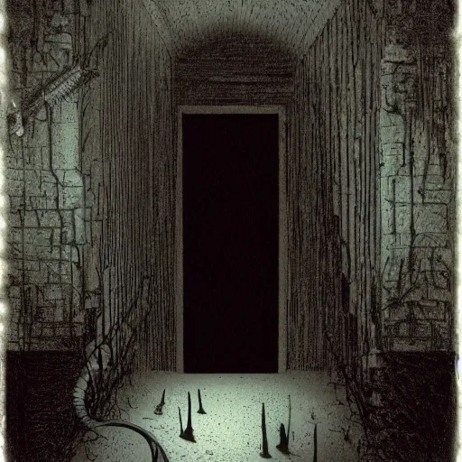 Prompt: alone in the dark, painting by tim bradstreet and michael whelan