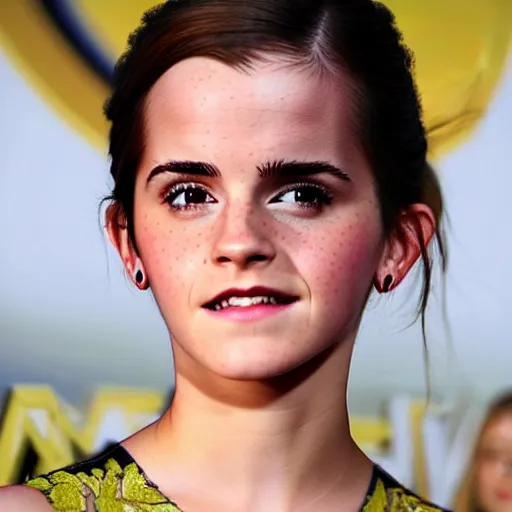 Prompt: Emma Watson playing World of Warcraft