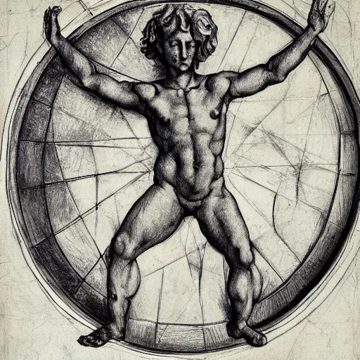 Image similar to bipedal satanic distorted heaven polygon boa tin roundel marimba , by Michelangelo and Paul Cezanne and Judson Huss , pencil sketch , fine art , surrealist