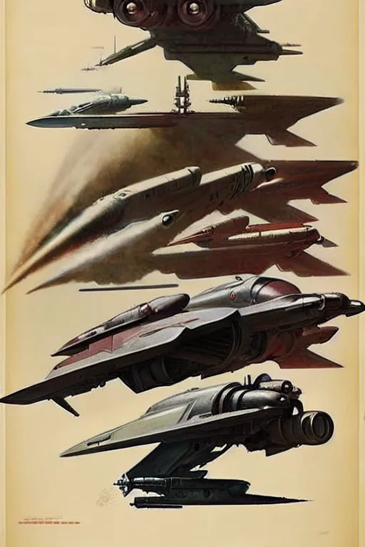 Prompt: (((((1950s Battlestar Galactica poster art . muted colors.))))) by Jean-Baptiste Monge !!!!!!!!!!!!!!!!!!!!!!!!!!!