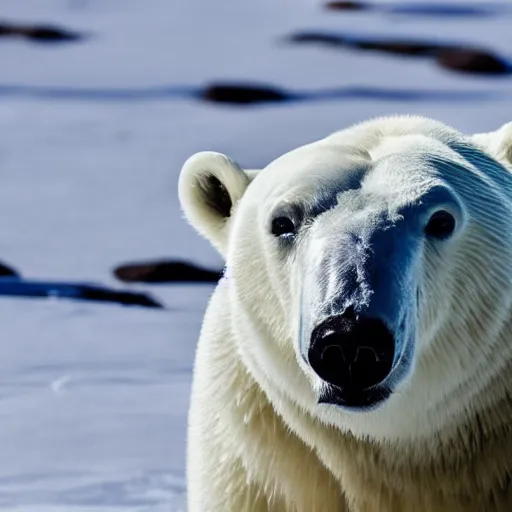 Image similar to a polar bear wearing a nice business suit, professional photoshoot