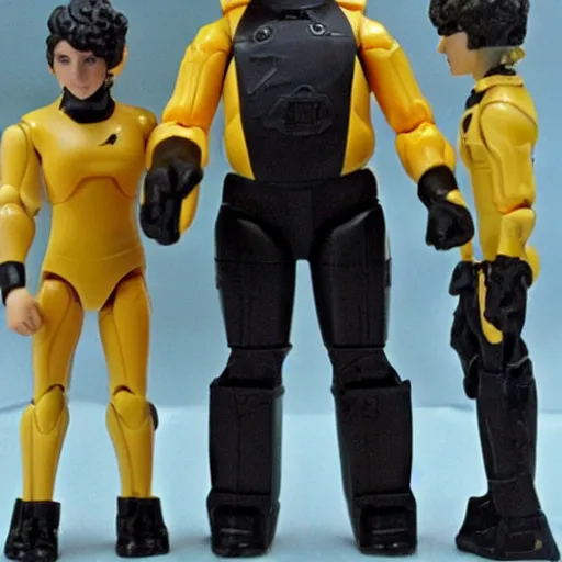 Image similar to Spy Kids Juni Cortez, 12in action figure, 5 points of articulation, posable pvc, Yellow Mechanized Suit, Spy Kids 3-D Game Over (2003)