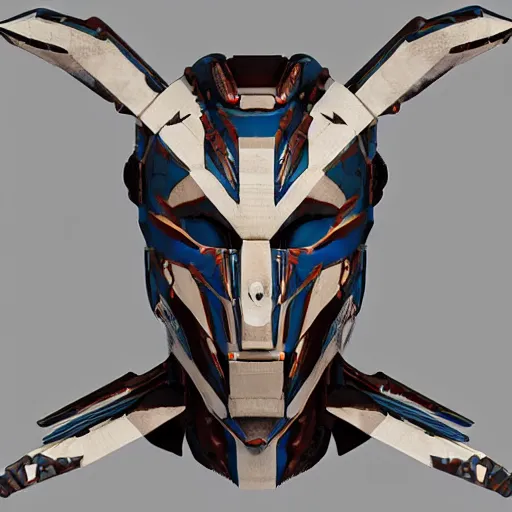 Prompt: very symmetrical!! indigenous mask concept asset art from video game, by miguel angel martinez monje, by vitaly bulgarov, by yoji shinkawa, by joss nizzi, by shoji kawamori, horizon zero dawn, konami, mecha, deviantart, artstation, marmoset toolbag render, unreal engine