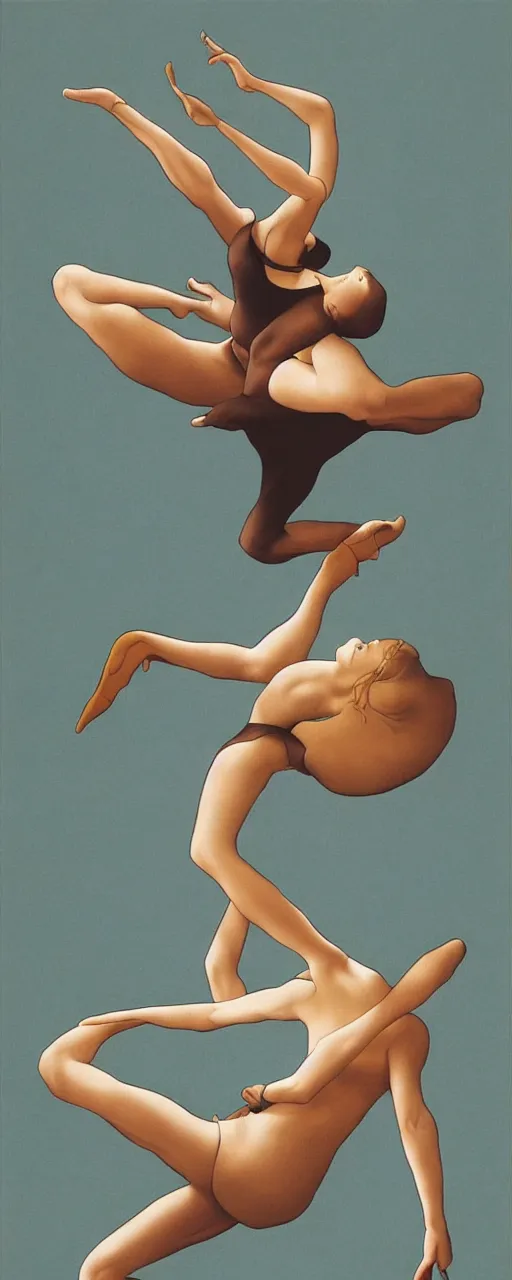 Image similar to dancer, by michael parkes, ntricate, artgerm