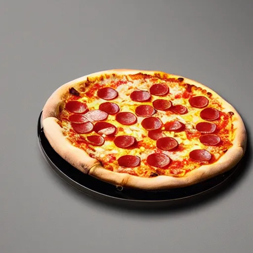 Prompt: Pizza in a can,promotional,studio lighting,detailed