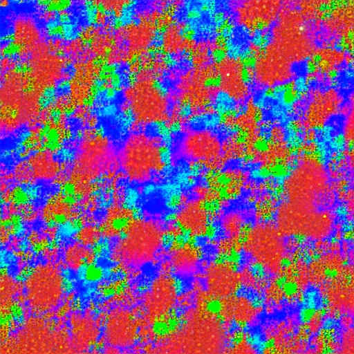 Prompt: pointcloud data visualization clustered by colour similarity