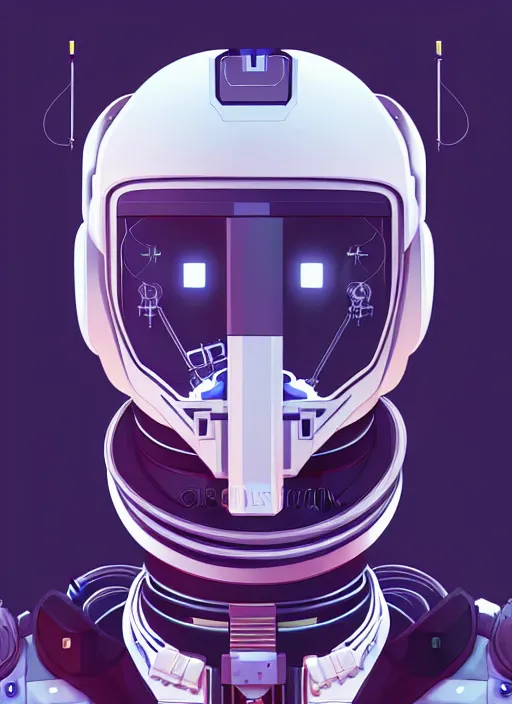 Prompt: symmetry!! portrait of a robot astronaut, moon, horizon zero dawn machine, intricate, elegant, highly detailed, digital painting, artstation, concept art, smooth, sharp focus, lineart illustration, 8 k