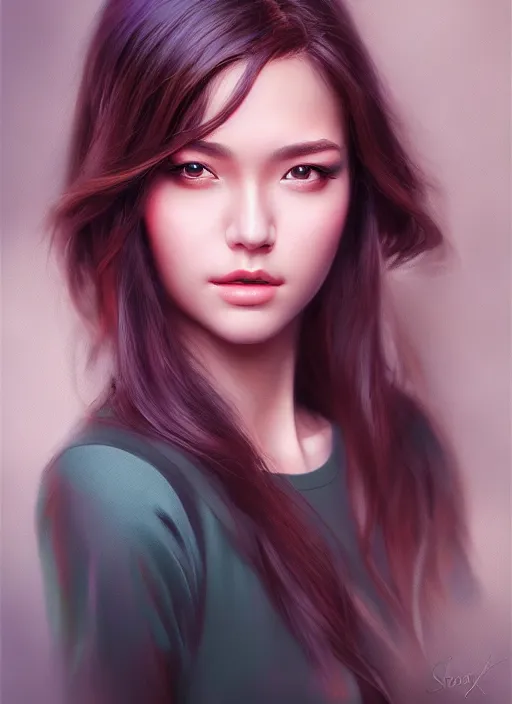 Image similar to photo of a gorgeous young woman in the style of stefan kostic, realistic, professionally, professionally color graded, half body shot, sharp focus, 8 k high definition, insanely detailed, intricate, elegant, art by stanley lau and artgerm