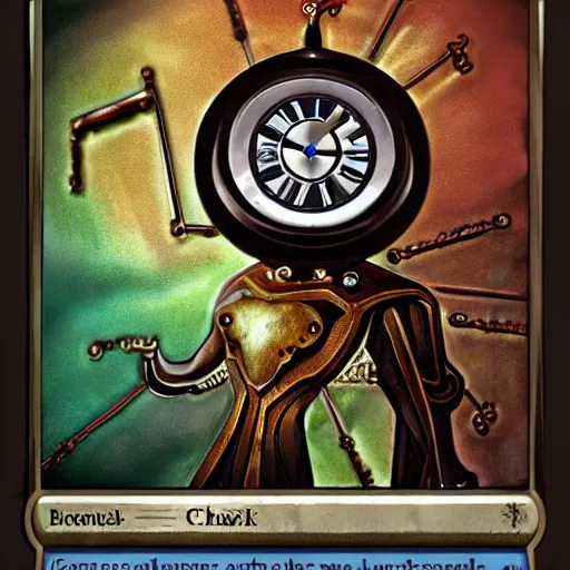 Image similar to clockwork chrysalis