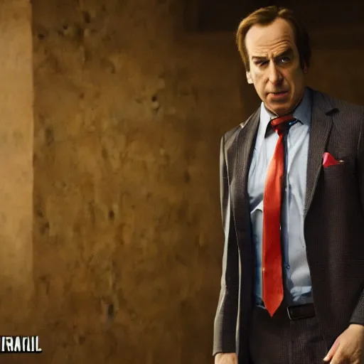 Prompt: saul goodman as spider - man, marvel, photography, movie, cinematic,